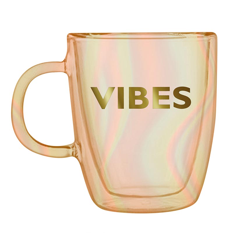 Vibes Glass Mug