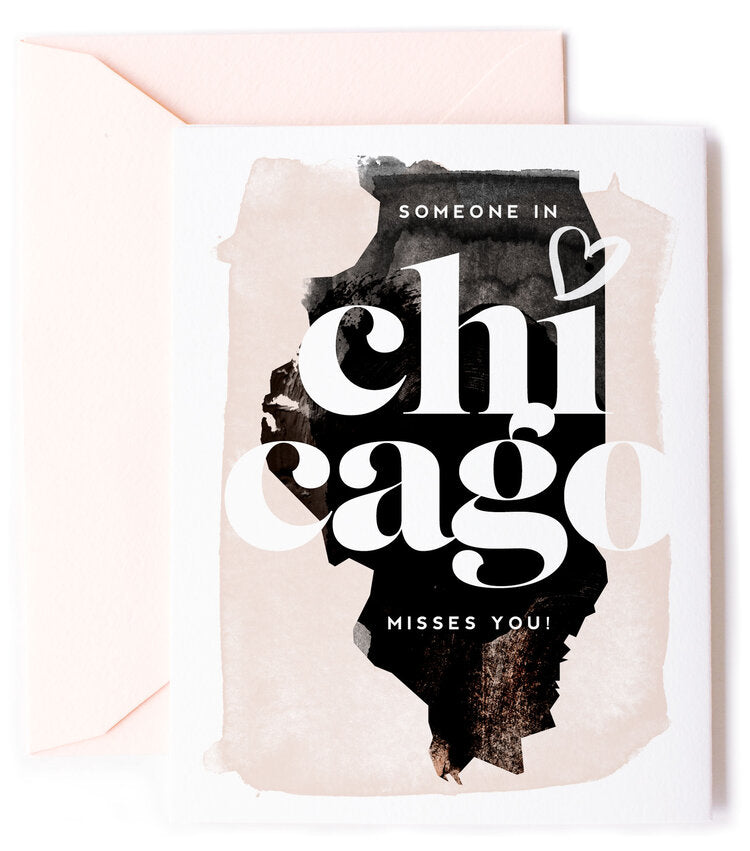 Chicago Misses You Greeting Card